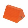 Vestil Urethane Wheel Chock, 6 L x 9.5 W x 8 H URWC-8